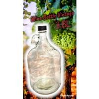 ราคา ขวดแก้ววินเทจ(ของใหม่) จุ 3.8ลิตร ขวดไวน์ ขวดดองเหล้า ตกแตงบ้าน ร้าน งานDIY (18456786011)