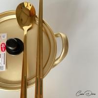 ราคา หม้อเกาหลี+ชุดตะเกียบ/ หม้อรามยอน/หม้อรามยอนเกาหลี ชุดนําเข้า 16ซม. + ชุดช้อน (29315174060)