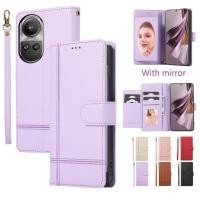 ราคา สําหรับ OPPO Reno 12 pro 12F 11 pro 11F 10 pro 8T 8 7z 7 pro 8z A79 เคสโทรศัพท์กระเป๋าสตางค์หนัง 12 F 11 F ปลอกแม่เหล็กผู้ถือบัตรสายคล้อง (27157176551)