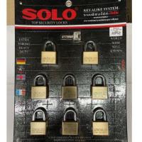 ราคา กุญแจ SOLO รุ่นKA#SQ40mm./8ตัวชุด (2494614115)