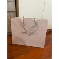 ราคา (ของแท้ ถุงกระดาษ Jimmy Choo) แท้ % ถุงกระดาษ (18.5*15.5”) (49500492785)