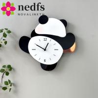 ราคา เนฟส์ แกว่งแพนด้านาฬิกาแขวน,การ์ตูนเงียบปิดเสียงนาฬิกา,ตกแต่งผนังไม้สัตว์แพนด้าแขวนนาฬิกาเด็กห้องนอน (45050469243)