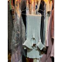 ราคา Vatanika RIBBED KNIT SHORT-SLEEVE MIDI DRESS (28452792361)