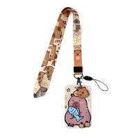 ราคา Y&P| สายคล้องคอ Capybara การ์ตูน ผู้ถือบัตรนักเรียน ป้องกันการสูญเสีย สายคล้องคอโทรศัพท์มือถือ (29267183014)