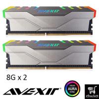 ราคา Avexir Core 2 LongDimm 16GB (8G*2) DDR4 3600Mhz Dual Channel Gaming Ram (18680158428)