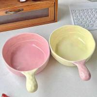 ราคา อิน สาวเกาหลีหัวใจชามบะหมี่กึ่งสําเร็จรูปพร้อมที่จับหอยทากก๋วยเตี๋ยวครัวเรือนสลัดชามข้าวอบเซรามิกชามผลไม้ (44850632148)