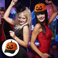 ราคา [FISI] ฮาโลวีนฟักทองเบสบอลหมวก Unisex ปรับเย็บปักถักร้อยฟักทอง Face พ่อหมวกผ้าฝ้าย Trucker หมวกสําหรับตกปลาตกปลาฮาโลวีน Camping Tennis (40721544175)