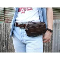 ราคา กระเป๋าหนังแท้ใส่มือถือ ร้อยใส่กับเข็มขัด 3 ซิป หนังแบบนิ่ม ใส่โทรศัพท์ได้ 5-6 นิ้ว แถมพวงกุญแจหนังวัวแท้ (1897078848)