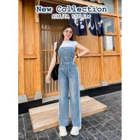 ราคา จั้มสูทเกาะอกงานป้าย (ไม่มีเสื้อตัวใน) ไซส์ M ใส่ครั้งเดียวค่ะ (27750779516)