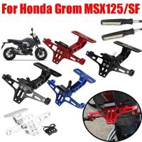 ราคา สําหรับ Honda Grom MSX125 MSX 125 SF MSX125SF Grom125 รถจักรยานยนต์จํานวน Lnse แผ่นผู้ถือไฟเลี้ยวไฟแสดงสถานะ (52250110304)
