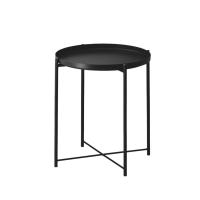 ราคา Delicatoโต๊ะวางถาด ขนาด 47.5x53ซม. รุ่น LX01 สีดำ (18815079539)