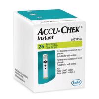 ราคา แถบตรวจ เข็มเจาะ วัดระดับน้ำตาลในเลือด Accu-check 25 ชิ้น (19271795693)
