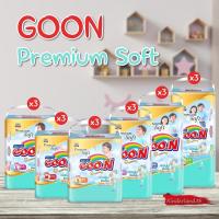 ราคา [ขายยกลัง] กูนน์ 6 แก้ว แบบใม่ Goon Premium Soft แพค 3 แบบกางเกง ไซส์ S-XXXL #กูนน์ #goon #goo.n #แพมเพิส (23043546917)