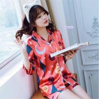 ราคา ชุดนอนลายพระจันทร์ผ้าแพร (1116627271)