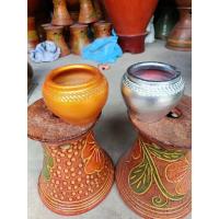 ราคา โอ่งเงินโอ่งทอง โอ่งสีดินเผา เครื่องปั้นดินเผาโคราช (41261010807)
