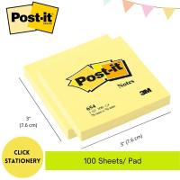 ราคา Post IT Canary Yellow Sticky Notes Square 3" x 3" (แพ็ค 2 แผ่น) (28367008050)