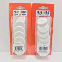 ราคา NUEBABE ขาเสียบปลั๊กไฟ ป้องกันไฟดูด แพ็ค 12 ชิ้น (2 แพ็ค) สีขาว (8711582146)