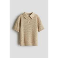 ราคา H&M(เอชแอนด์เอ็ม) เสื้อโปโลผ้าคอตตอนถัก Boys Cotton-knit polo shirt 1306842_1 (40169110261)