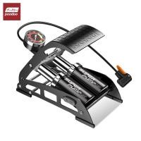 ราคา poodoo ที่สูบลม สูบลมเท้าเหยียบ แบบท่อคู่ สูบลมไว รุ่น 55B เครื่องสูบลม ปั๊มลม แบบเท้าเหยียบ สูบลม (16080496117)