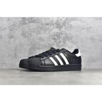 ราคา ADIDAS ORIGINALS SUPERSTAR FOUNDATION BLACK GOLD SHELL HEAD สีดำทอง (คุณภาพต้นฉบับ 100%) B23642 ADI (25914893587)