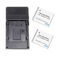 ราคา NB-6L c Camera Battery or USB Charger For Canon PowerShot 85IS 95IS IXUS 200 210 105 105IS IXY Di (25485108643)