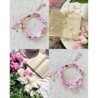 ราคา กำไลเชือกเทียน สร้อยข้อมือเชือกเทียน (27586883412)