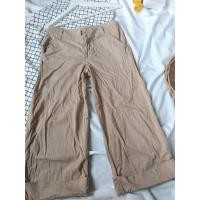 ราคา กางเกงผ้าขาสี่ส่วน กางเกงสี่ส่วน กางเกงผ้ามือสอง (18162343710)