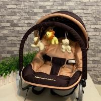 ราคา เปลโยกเด็ก ยี่ห้อ Katoji รุ่น Happy Baby สีน้ำตาล พร้อมโมบาย (2794463576)