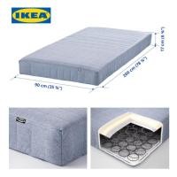 ราคา IKEA VADSÖ ที่นอนสปริง สีฟ้าอ่อน ขนาด 3 ฟุต หนา 6.5 นิ้ว (21401409102)