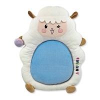 ราคา Enfant (อองฟองต์) เบาะนอนไดคัทเด็ก น้องแกะน้อย เนื้อผ้าเวลลัว สีฟ้า (23879646701)