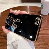 ราคา เคสTPU ขอบตรง ลายกระต่าย สำหรับ Oppo A83 เคสขาตั้ง ออปโป้ A83 (24704081518)