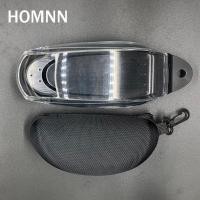 ราคา วัสดุซิลิโคนน้ําหนักเบา HOMNN กล่องแว่นตาว่ายน้ําแว่นตาว่ายน้ํากล่องแว่นตาพิเศษกล่องเก็บสบายสะดวกแว่นตาว่ายน้ํากลางแจ้งกล่องผ้าบีบอัด (40314041453)