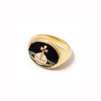 ราคา Vivienne Westwood Saturn Ring แหวนเคลือบเคลือบเคลือบ (26536128610)