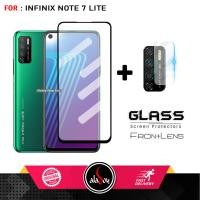 ราคา แพ็คเกจกระจกนิรภัย 2-in-1 สําหรับ Infinix Note 7 Lite กล้องกระจกนิรภัยป้องกันไฟฟ้าสถิตย์ฟรี (42074582979)