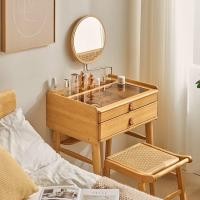 ราคา โต๊ะเครื่องแป้ง ห้องนอนเล็ก โต๊ะเครื่องแป้งขนาดเล็ก โต๊ะเครื่องแป้ง ตู้เก็บของข้างเตียง (42973499523)