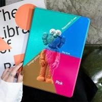 ราคา Kaws Sesame Street for เคสไอแพด air /3/4/5 mini 1/3/5 เคส pro 11 10.2 gen 7/8/9 Airbag tri-fold pen slot case (18502907987)