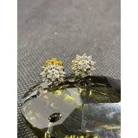 ราคา สินค้าหลุดจำนำต่างหูเพชรแท้ตัวเรือนทอง90%เพชร6ตังค์2เม็ดเพชร1.5ตังค์20เม็ด(มีตำหนิบางเม็ด) ขาวไฟดี แป้นแน่นสภาพสวย (25616303045)