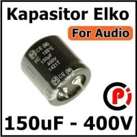 ราคา Elco 150uf 400v ตัวเก็บประจุ Audio Elko 150 uf ตัวเก็บประจุ 400 โวลต์ (8221741051)
