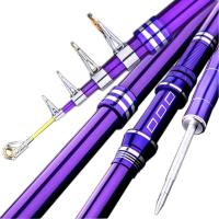 ราคา ชุดอุปกรณ์ตกปลา คันเบ็ดไฟเบอร์กลาส คันเบ็ดยาว คันเบ็ดสำหรับการตีไกล ชุดคันเบ็ด อุปกรณ์ตกปลา (47850050841)