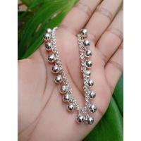 ราคา ✅สร้อยข้อมือกระดิ่งมีเสียงเงินแท้ (8922672287)