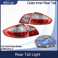 ราคา MTAP สําหรับ Fiesta ไฟท้ายไฟท้ายด้านหลังไฟเบรคสําหรับ Ford Fiesta ซีดาน / Saloon 2009 2010 2011 2012 ด้านหลัง Bumbber ไฟท้าย (13002394422)