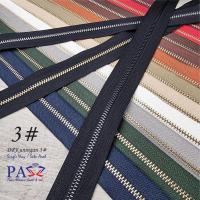 ราคา ใบซิปทางเดียวพร้อมฟันทองเหลืองเบอร์ 3 พรีเมี่ยม (47750262205)