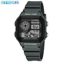 ราคา นาฬิกาสปอร์ตผู้ชาย SYNOKE กันน้ําหรูหรา - แฟชั่นคลาสสิก Timepiece สําหรับ Active Lifestyle (42667301420)