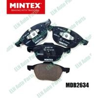 ราคา Mintex ผ้าเบรคหน้า (ของอังกฤษ) (brake pad) มาสด้า Mazda 3 1.6, 2.0 ปี 2004 (24096008921)