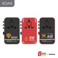 ราคา หัวชาร์จและหัวแปลง MOMAX 1-World+ 70W GaN 3-Port w/ Built-in USB-C Cable + AC Travel Adaptor (26922511211)