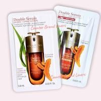 ราคา ฉลากไทย ของแท้ % Clarins Double Serum แบบซอง 0.9ml (5520779527)