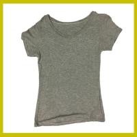 ราคา เสื้อยืดสีเทา (601688612)