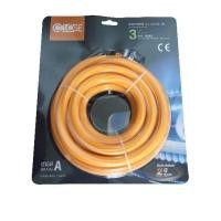 ราคา CLOSE สายยางแก๊ส (แรงดันต่ำ/สูง) LPG-H30 YEL สีเหลือง (8504294100)
