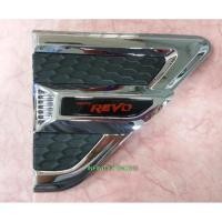 ราคา ครอบแก้มข้าง(แก้มข้าง)ชุป+ดำ ทรงสูง 2,4 ประตู(Side Vent Cover ) /Toyota REVO 2015 LE-KONE (2193682197)