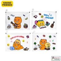 ราคา KAKAO ซองซิปขยายข้าง คละลาย 1 ชิ้น KAKAO FRIENDS ใส่ดินเครื่อง อุปกรณ์ และใส่เอกสารได้ง่าย ดีไซน์น่ารัก จัดเก็บสะดวก (40068817276)
